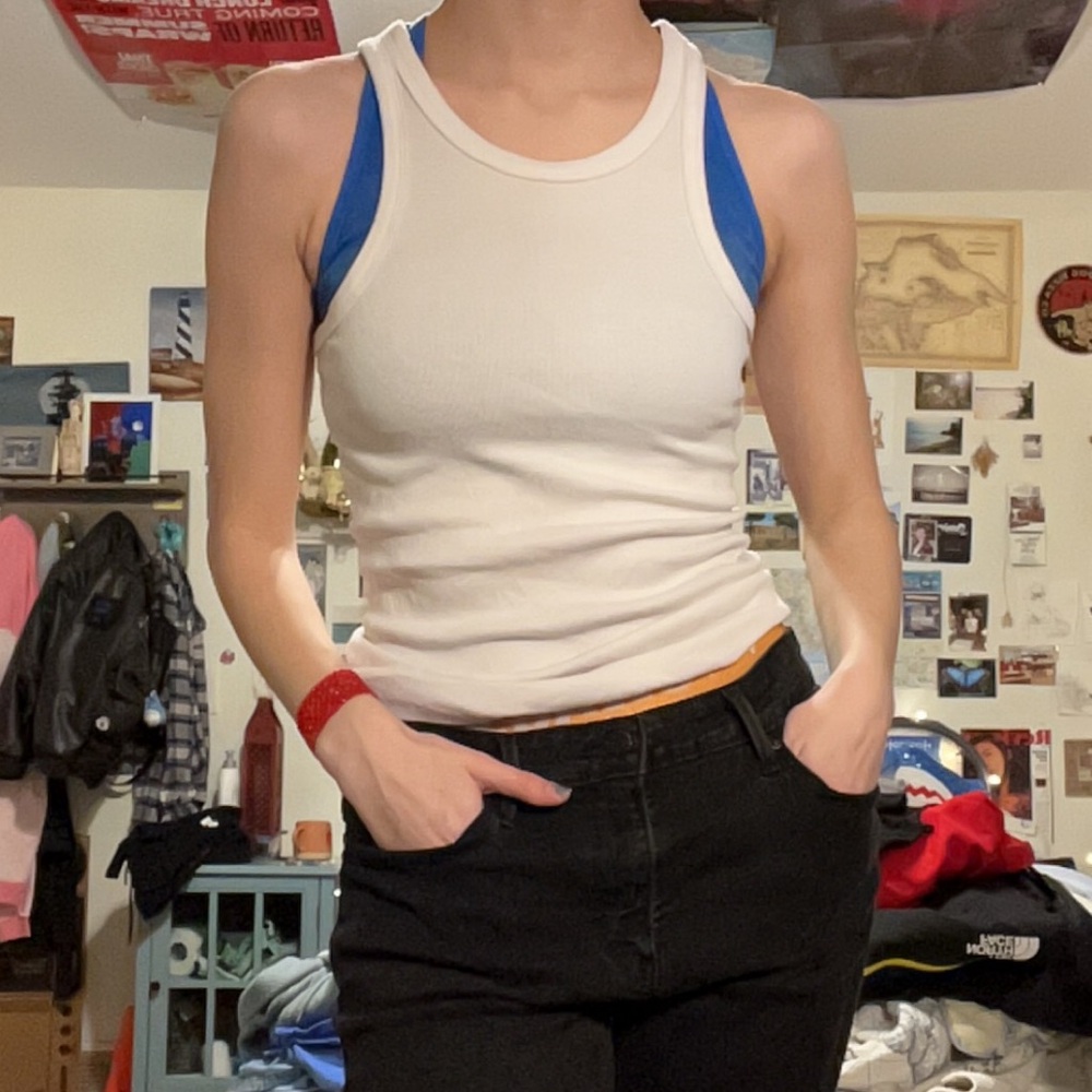 Calvin Klein White Tank Size S